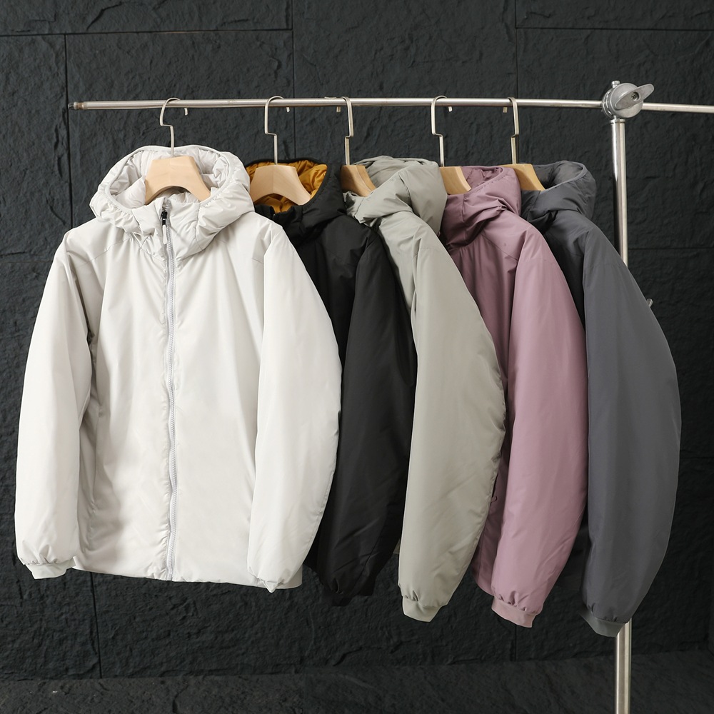 日系复古山系科技P棉户外御寒防风防泼水冬季新品男连帽棉服外套