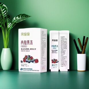 新品soft果嗖嗖冉脂果冻新品soft posture菌落益生元植物压片糖果