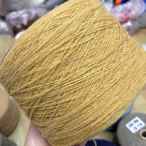 英伦琥珀黄&苏格兰KNOLL奢侈品牌100%超软羊绒型羊毛编织费尔曼