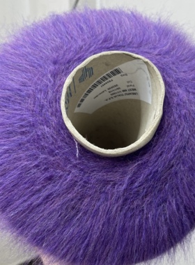 【典雅紫罗兰】LineApiu凌丽雅/ 意大利奢华拉毛小羊驼/柔软亲肤