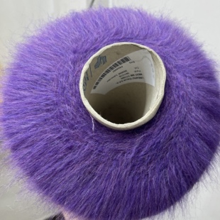 【典雅紫罗兰】LineApiu凌丽雅/ 意大利奢华拉毛小羊驼/柔软亲肤