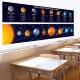 solar太空宇宙银河系横幅长条海报校园教室太空主题活动背景装 饰