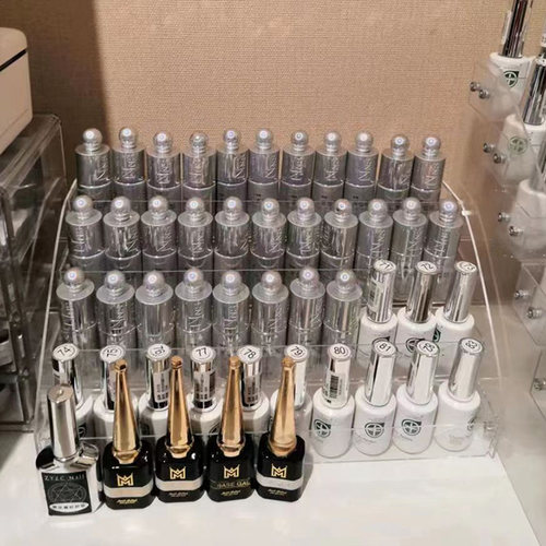 美甲指甲油收纳架塑料