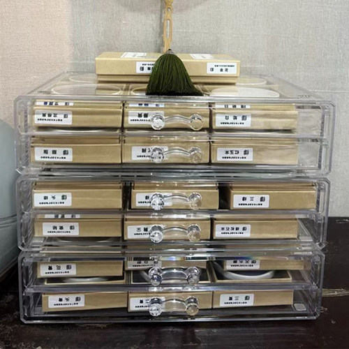 国画颜料A4纸化妆品扑克牌收纳盒