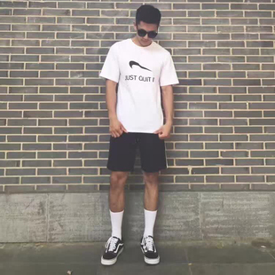 男士 纯棉春夏季 袜子白色长筒学院港风绅士商务潮流百搭 长款 5双