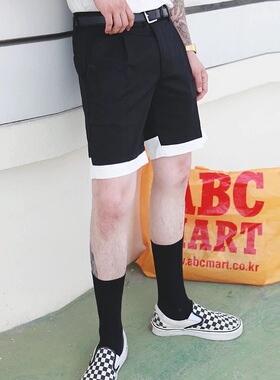 5双春夏季潮袜部落男士薄款棉袜纯棉中筒潮高筒长袜防臭吸汗透气