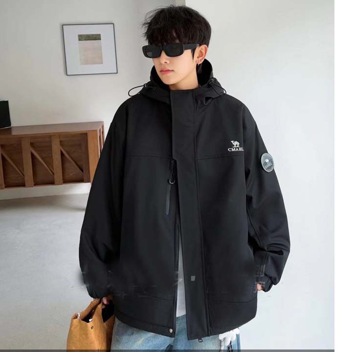 包邮2025冬季新款艾迪亚多童装大男童薄款棉衣儿童中长款棉服外套