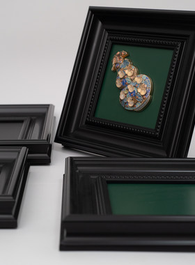 冰箱贴展示板相框黑板创意磁吸
