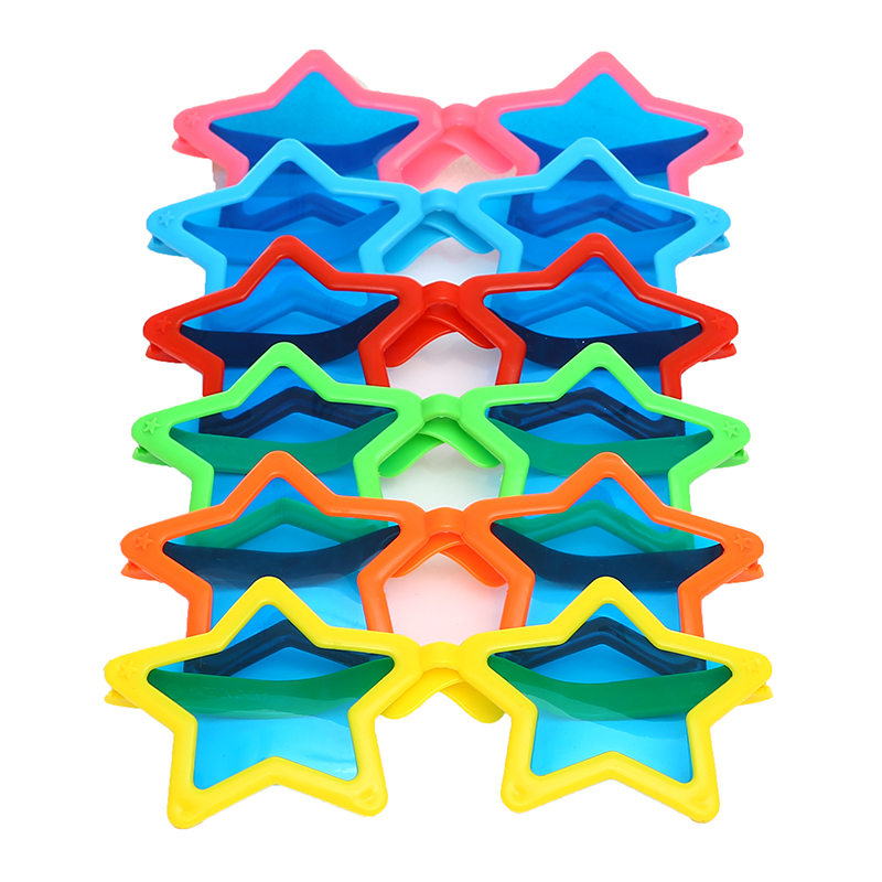 眼镜五角星派对搞笑小丑化妆舞会