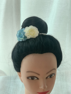 傣族头花 小娘惹清新款珍珠头花假发包 多种颜色 旅游拍照饰品