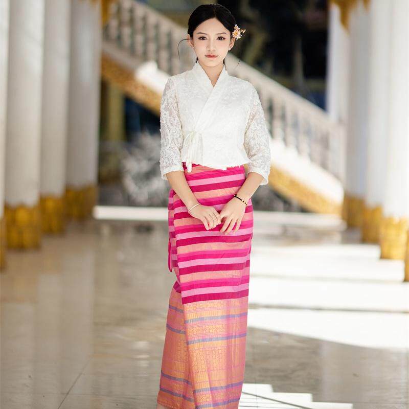 沙芭利 西双版纳网红傣族服装 特价款旅游拍照泰国服装东南亚风格