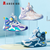子 2025春秋新款 中大童防滑篮球鞋 abckids男童鞋 女儿童运动跑步鞋