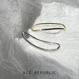 accrepublic 欧美新款小众气质耳骨夹耳环女设计感轻奢高级耳饰