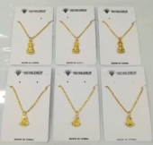 小饰品 金链金佛金观音 淘宝活动送礼2元 洋洋时尚 店货源 厂家直销