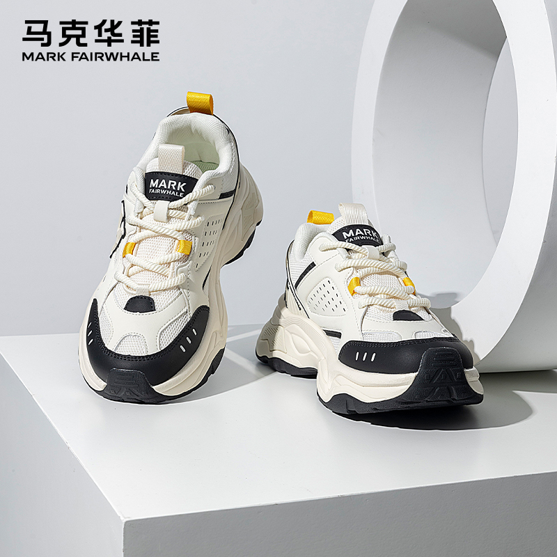 马克华菲老爹鞋男2025青少年新款