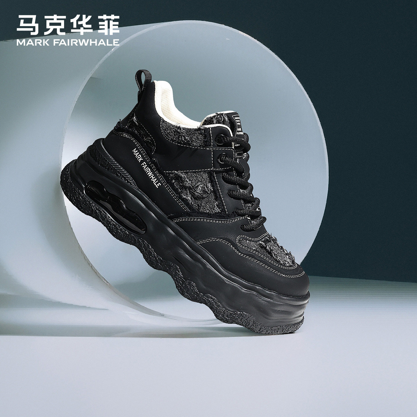 马克华菲高帮鞋男士2026新款秋季时尚休闲鞋厚底增高面包板鞋男款,流行男鞋,高帮鞋,淘宝优惠券,粉丝福利购,淘宝优惠卷