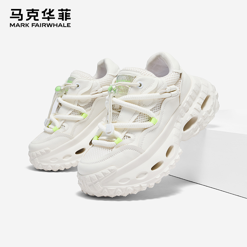 马克华菲潮流运动网鞋老爹鞋男鞋