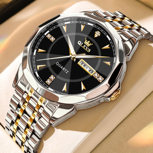 瑞士正品手表男款防水石英名表