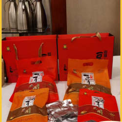 桐庐味道钟山豆腐干何加喜五香豆干3包鲜辣3包1050克礼盒伴手礼