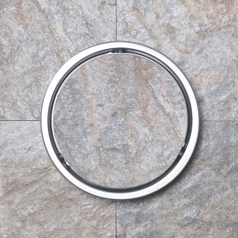 304不锈钢圆形嵌砖暗装隐形地漏