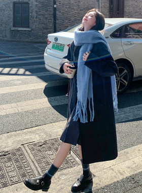 现货首发双面羊毛呢正反两穿配包包p285-k438