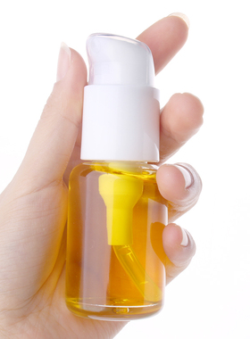 HOPECK按压乳液泵旋转开关模制玻璃瓶身体乳精华美容粉底液乳液瓶