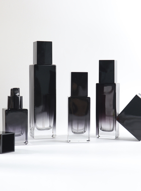 HOPECK高档化妆玻璃瓶套装玻璃喷雾罐30-50g膏霜瓶20-120ml乳液瓶