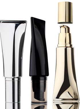 HOPECK一次性乳液眼霜BB霜分装30ml一次性真空硬壳软管粉底液瓶