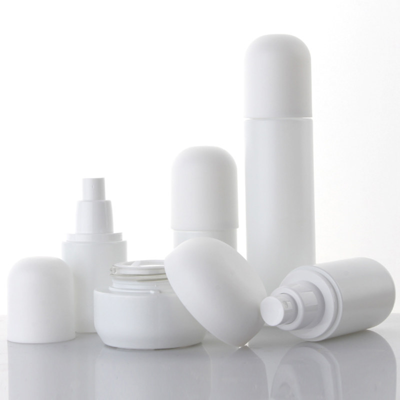 分装瓶HOPECK化妆品馒头型白色分装玻璃空按压泵精华乳液粉底液瓶,彩妆/香水/美妆工具,化妆/美容工具,淘宝优惠券,粉丝福利购,淘宝优惠卷