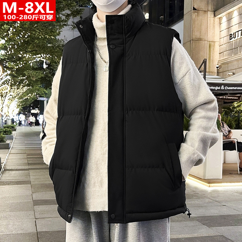 秋冬装潮男士保暖无袖棉马甲外套