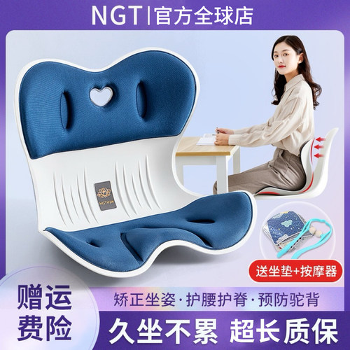 NGT日本花瓣护腰坐垫久坐不累