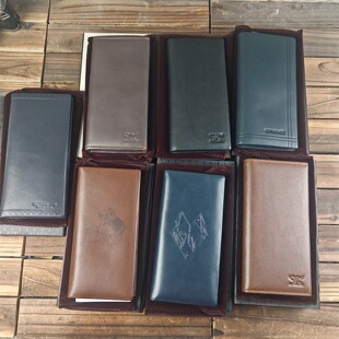专柜库存尾货男士真皮长款钱包外贸原单清仓头层牛皮瑕疵男夹皮夹