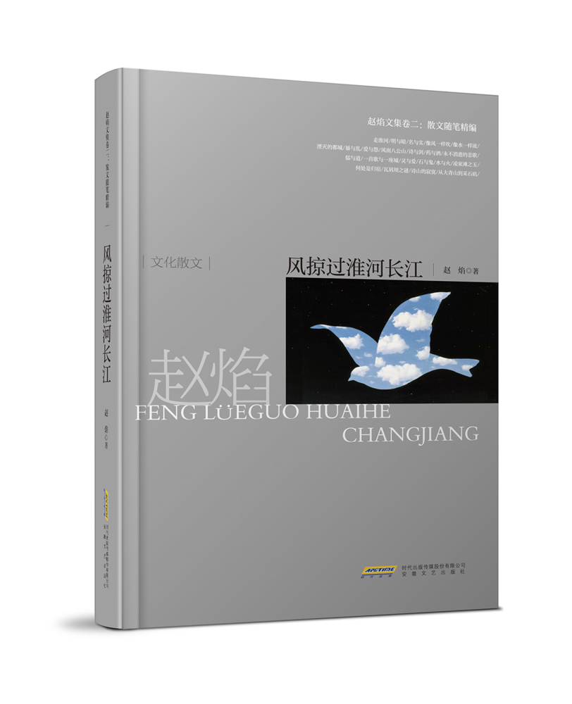正版包邮 风掠过淮河长江 一卷思想有深度 文字有温度的散文随笔合集 浩荡轻盈的文化散文集 赵焰 著 安徽文艺出版社