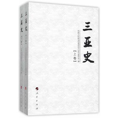 正版包邮 三亚史-(上.下卷)赵普 记述三亚历朝历代情况 地方史志 人民出版社书籍