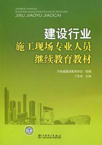 正版包邮 建设行业施工现场专业人员继续教育教材 丁宪良 书店建筑