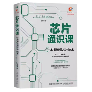 芯片通识课 一本书读懂芯片技术 赵秋奇 芯片设计技术原理科普知识大全书 半导体产业集成电路材料制作设计 芯片简史