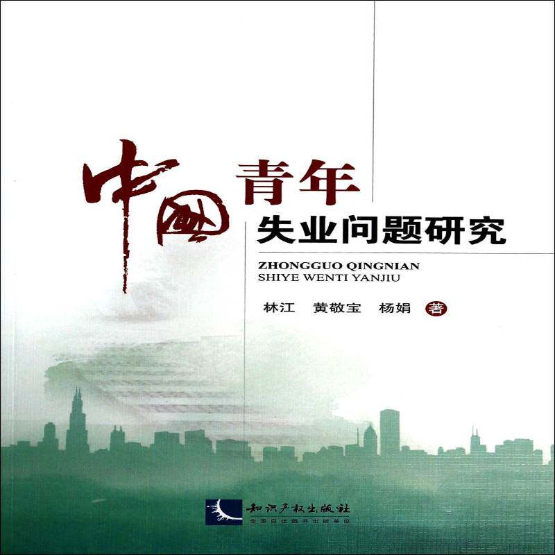 中国青年失业问题研究 林江  政治领域相关读者社会科学书籍知识产权出版社