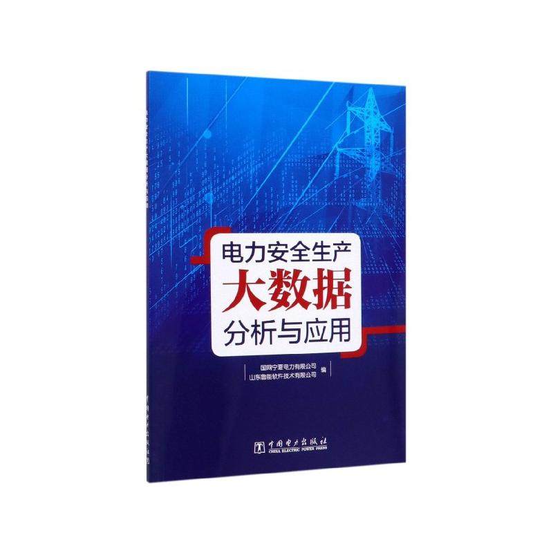 正常发货 正版包邮 电力安全生产大数据分析与应用 国网宁夏电力有限公司 书店 电工技术 中国电力出版社书籍 读乐尔畅销书
