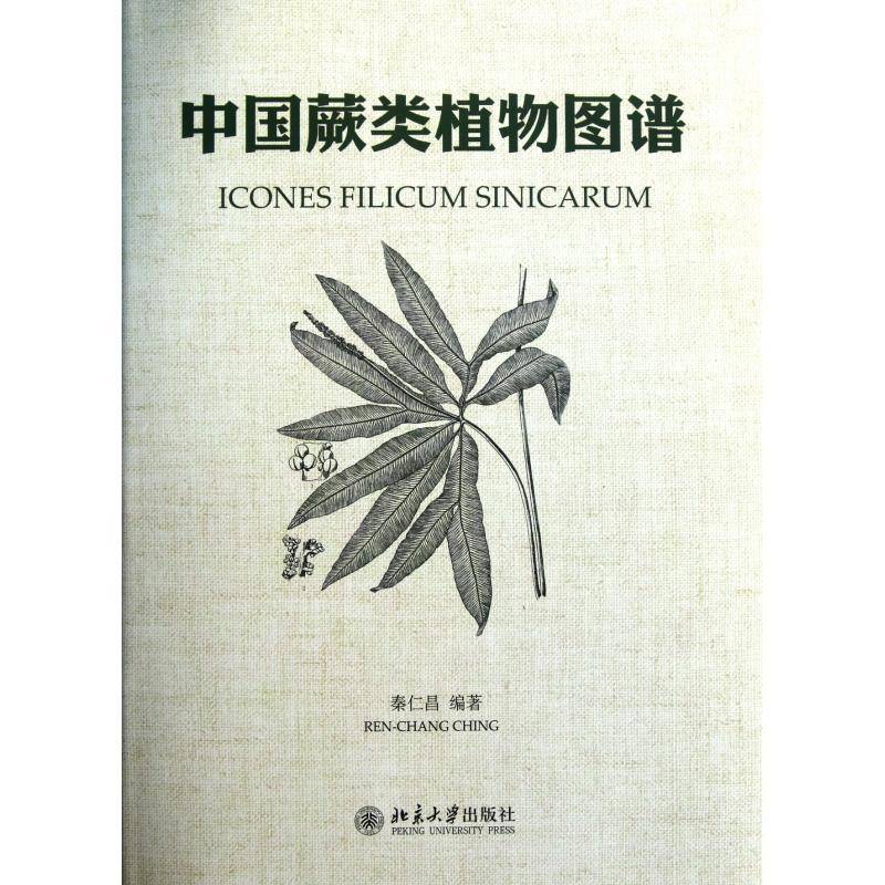 中国蕨类植物图谱 秦仁昌   自然科学书籍北京大学出版社