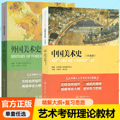 中国美术史+外国美术史白金版