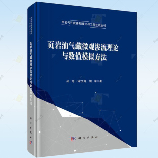 9787030795786 工业技术图书籍 页岩油气藏微观渗流理论与数值模拟方法 孙海 宋文辉 正版 科学出版 著 姚军 社