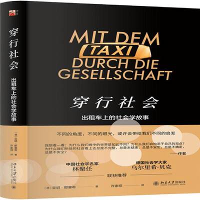 穿行社会:出租车上的社会学故事:Taxi Durch Die Gesellschaft Soziologis 亚明·那塞希社会学 北京大学出版社 生活休闲书籍正版