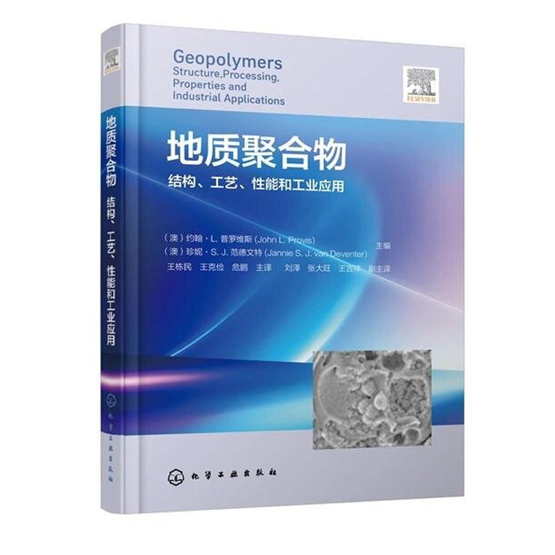 地质聚合物:结构工艺性能和工业应用 地质聚合物制备工艺 水泥混凝土材料加工行业参考碱性激发剂化学特性及微纳米结构参考丛书籍