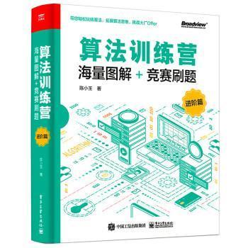 正版包邮 算法训练营 海量图解+竞赛刷题 进阶篇 常用数据结构与算法数据结构动态规划算法规划优化技巧 网络流算法书籍