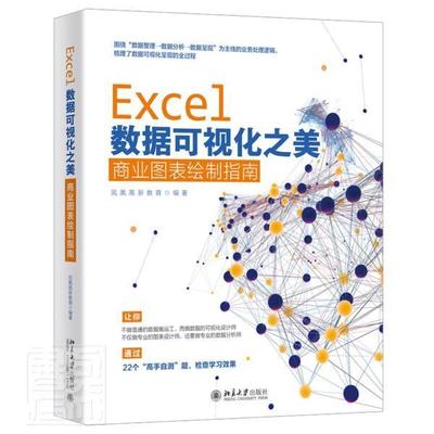 Excel数据可视化之美商业图表绘制指南文员高效办公软件教程office零基础自学入门教材书wps函数公式表格制作计算机应用基础书籍