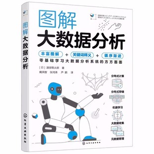 图解大数据分析 教科书 零基础学习大数据分析系统 系统结构搭建到实际开发循序渐进 大数据领域人员阅读图书籍 方方面面 正版