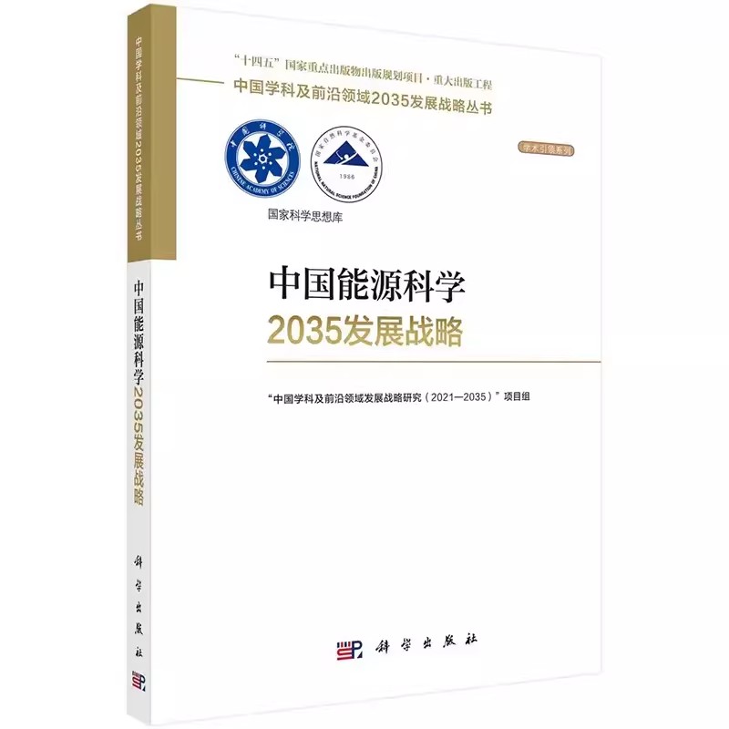 中国能源科学2035发展战略 化石可再生新能源智能电网综合能源系统电力装备碳减排技术中国能源学科及前沿领域2035发展战略丛书