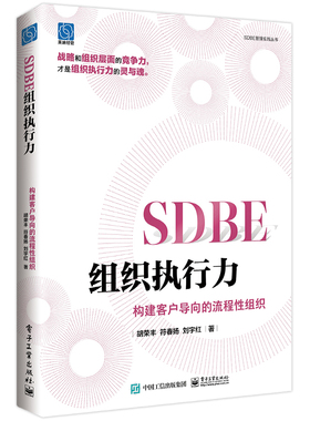 SDBE组织执行力 构建客户导向的流程型组织 企业战略管理执行力关键措施书籍 企业管理书籍 企业战略和执行力书籍