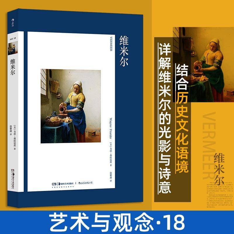 艺术与观念18:维米尔 韦恩·弗拉尼茨 结合历史文化语境 详解维米尔的光影与诗意 艺术系列的口碑之选 艺术理论入门佳作 书籍