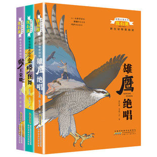正版包邮全套3本完整版金蟒狂舞猴王荣耀雄鹰绝唱沈石溪的书籍动物小说大王系列小学生三四五六年级儿童文学大全全集品藏故事
